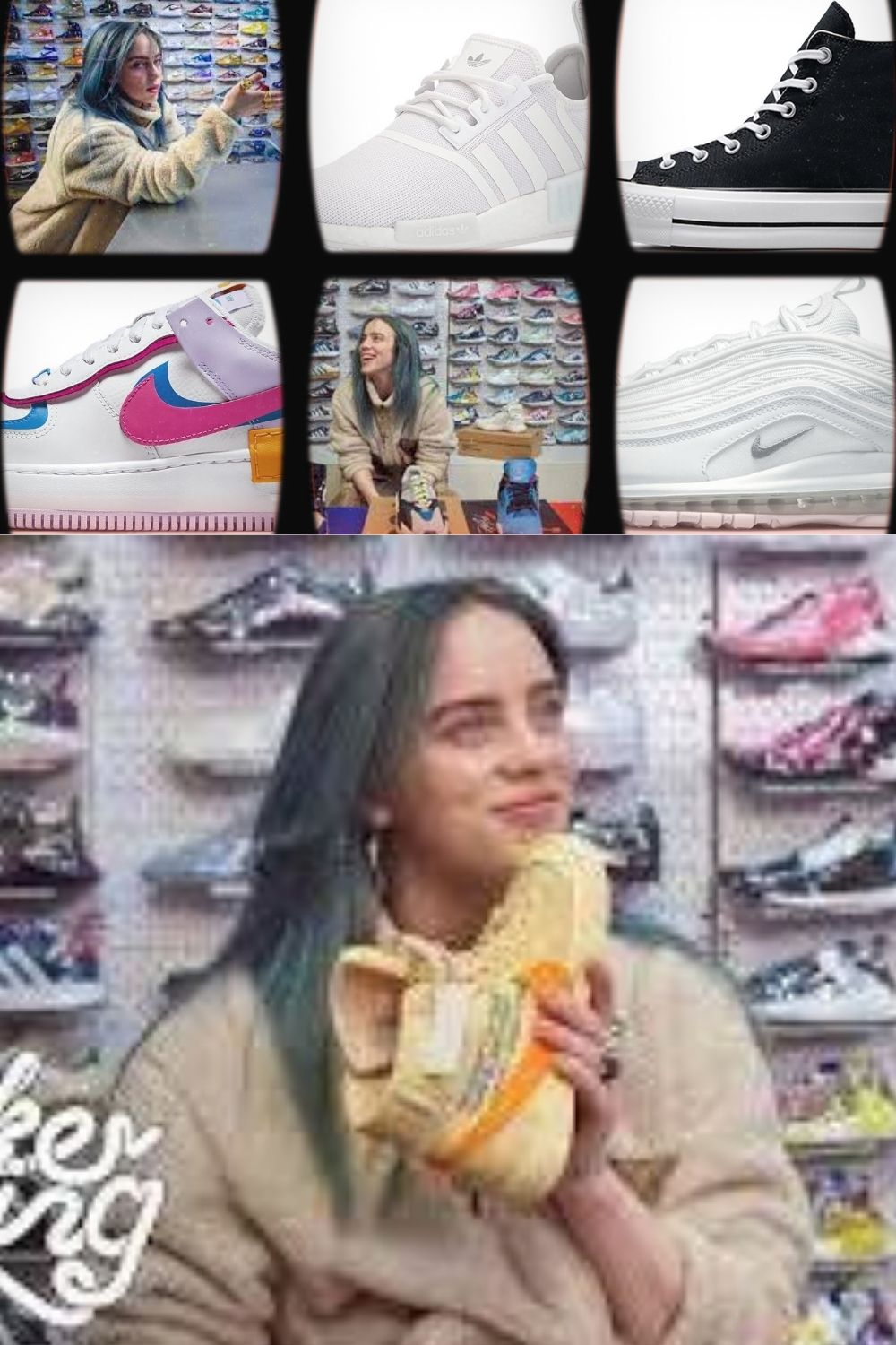 Billie Eilish's Unique Sneaker Obsession