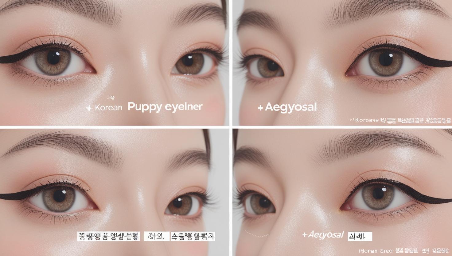 Korean Eye Makeup: From Puppy Eyeliner to Aegyosal
