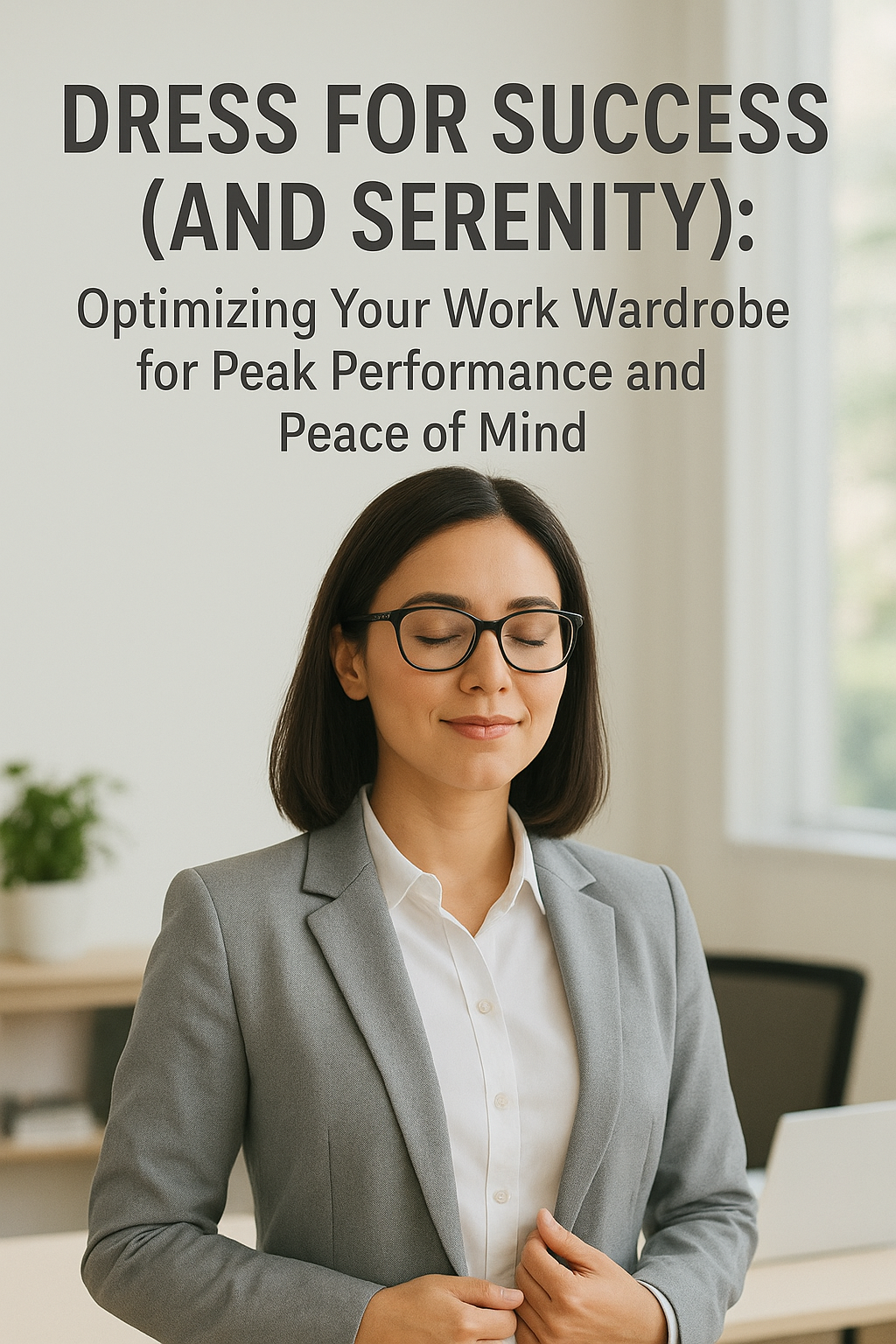dress for success and serenity optimizing your work wardrobe for peak performance and peace of mind