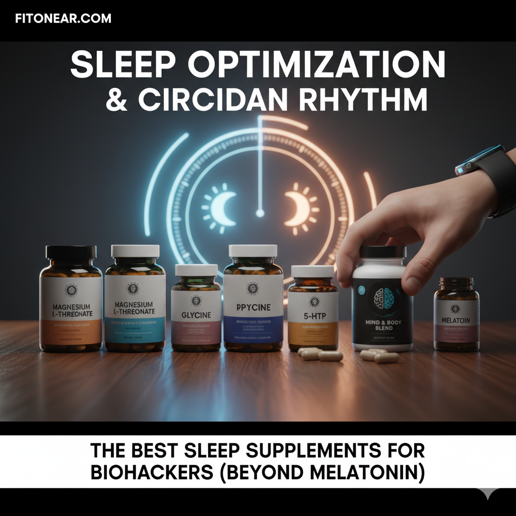 sleep optimization & circadian rhythm the best sleep supplements for biohackers (beyond melatonin)