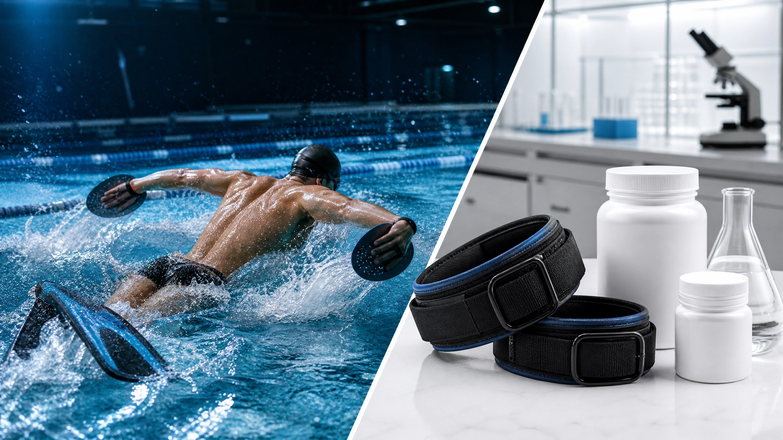 The Ultimate Guide to Balanced Muscle Growth: Swimming, Nutrition, and Biohacking